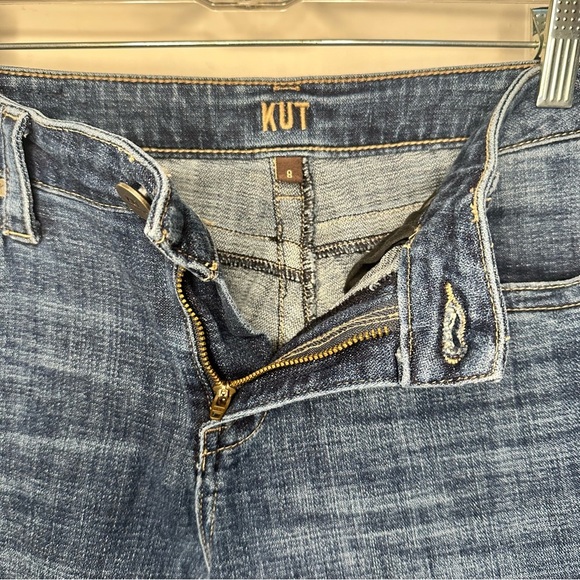 Kut from the Kloth Blue Straight Leg Jeans - Picture 11 of 15